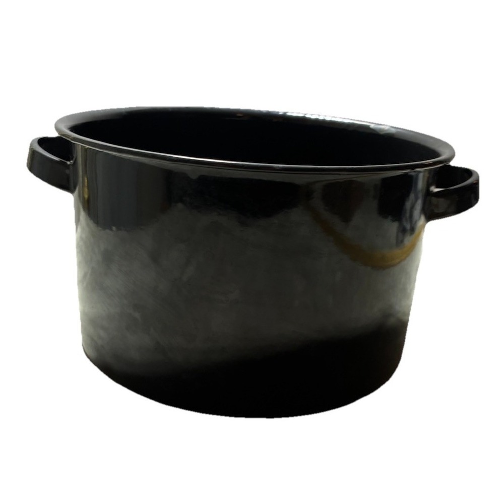 Stockโ Pot Enamel Black 8 qt *spot